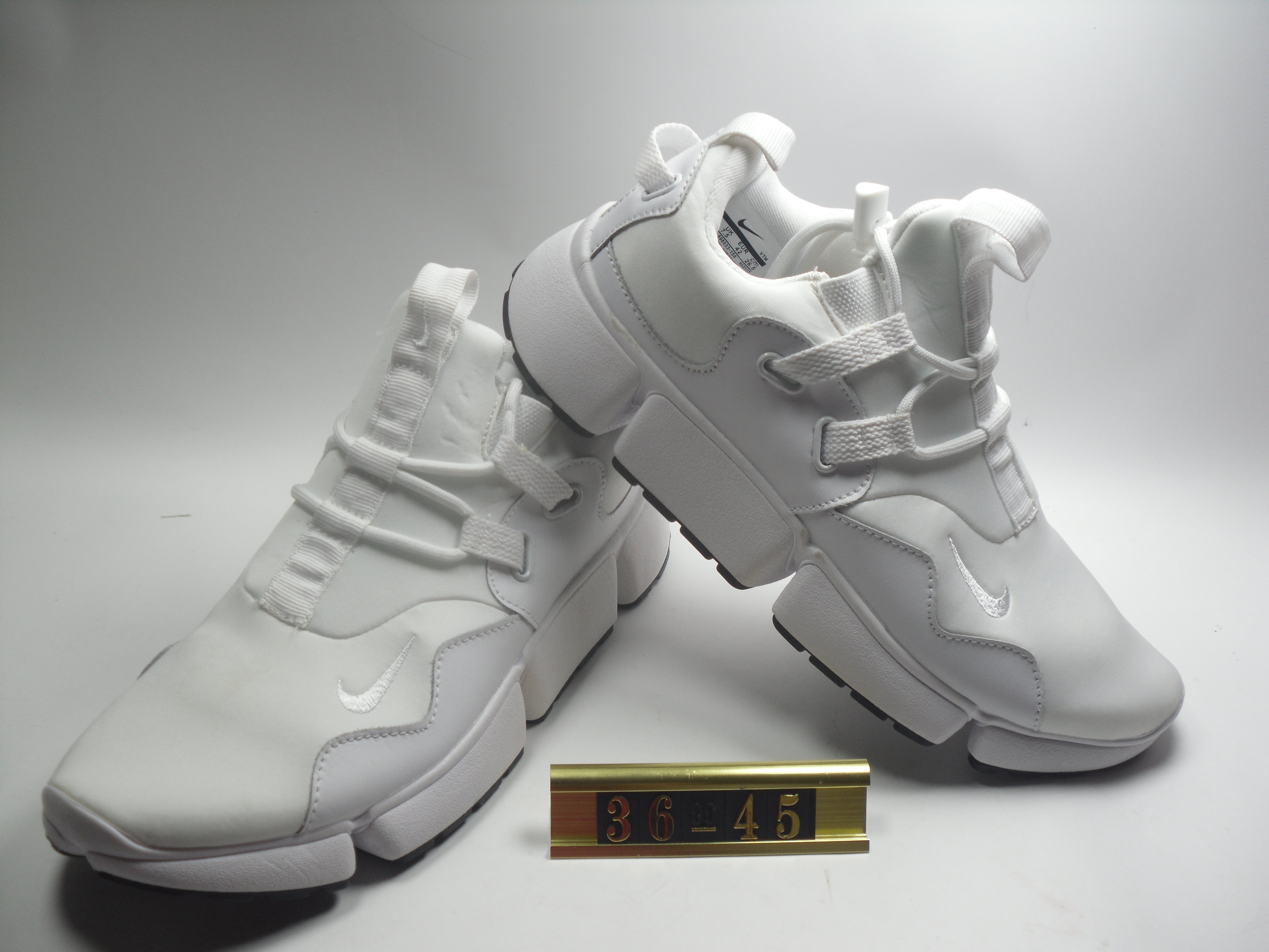 Lover Nike Air Huarache 5 All White Shoes